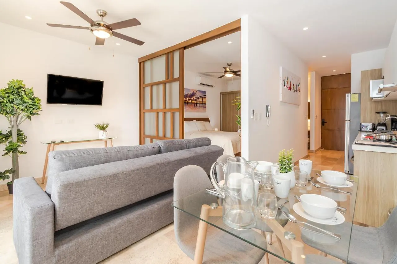 Modern And Cozy 1Br Apartment With City Views. Playa del Carmen 0*,  Mexico