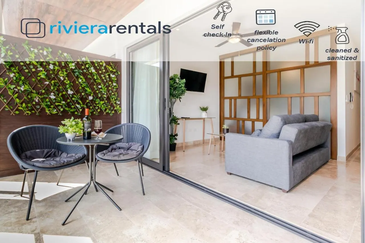 Modern And Cozy 1Br Apartment With City Views. Playa del Carmen