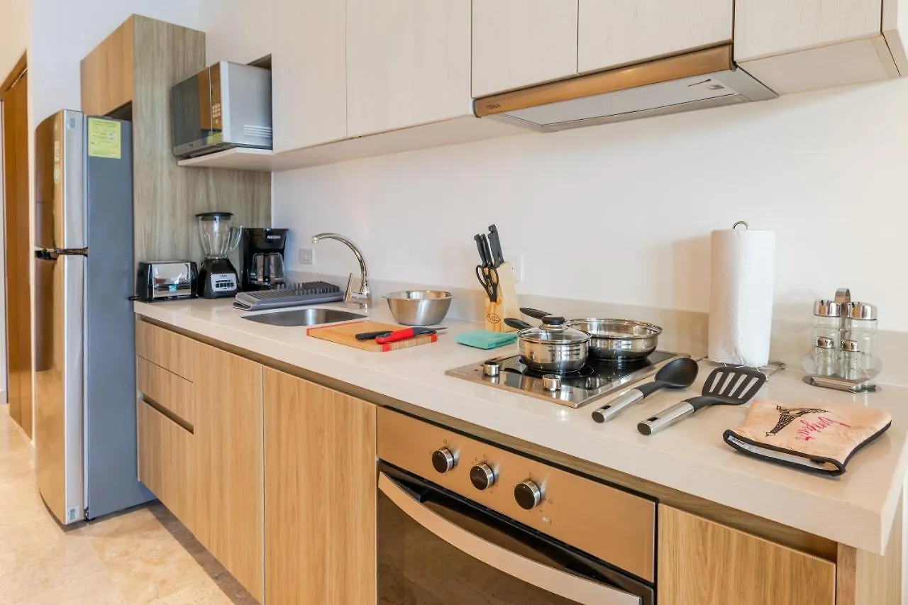 Modern And Cozy 1Br Apartment With City Views. Playa del Carmen Mexico